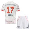Camisola + Calções FC Bayern de Munique Olise 17 Criança Equipamento 2ª 2025-26